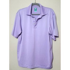 Pro Tour Men's Lavender Golf Shirt Size Medium